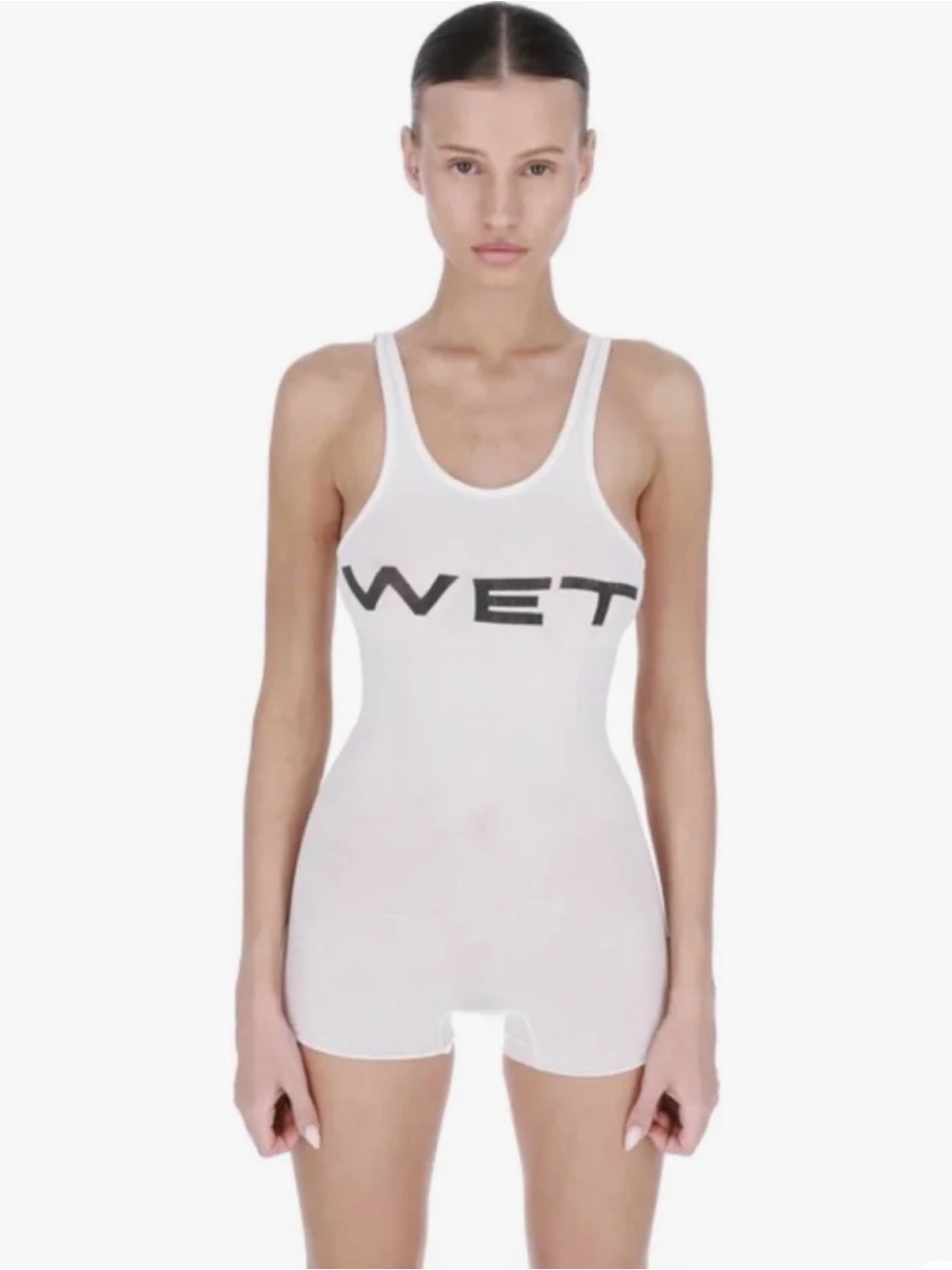 YEEZY x Mowalola WET white bodysuit - Picture 1 of 8